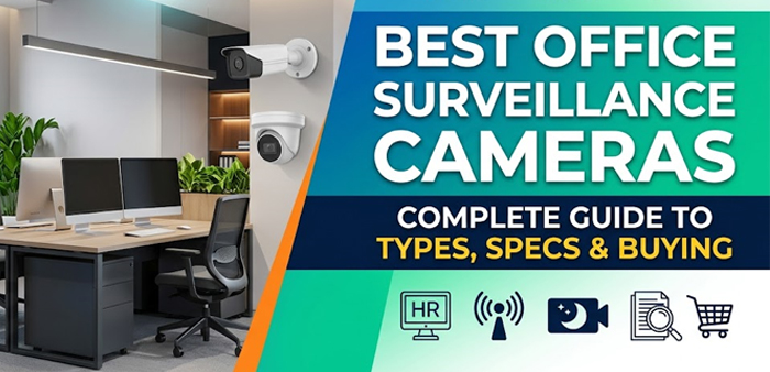 Best Office Surveillance Cameras: Complete Guide to Types, Specs & Buying